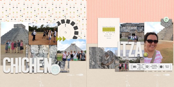 Scrapbooking Ideas for Designing Two-Page Layouts with "Bracketing" | Heather Awsumb | Get It Scrapped
