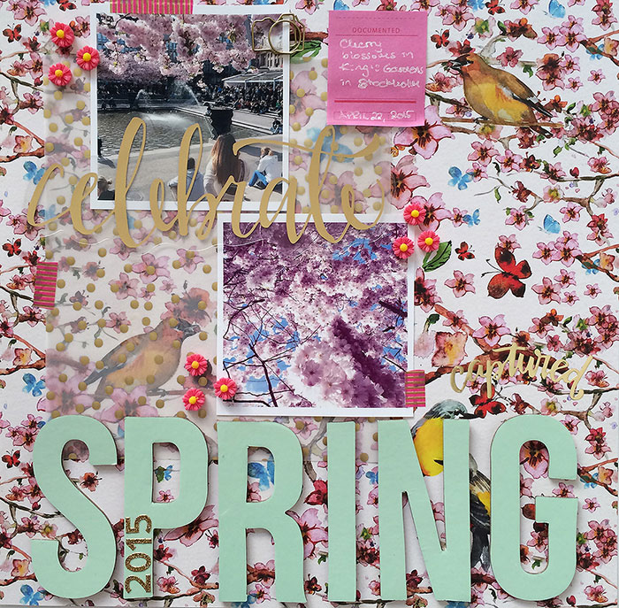 Scrapbooking Ideas Inspired by Blurred Backgrounds in Web Design | Margareta Carlsson | Get It Scrapped