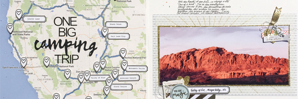 Video Blog | Scrapbooking Ideas for Telling Stories about Camping