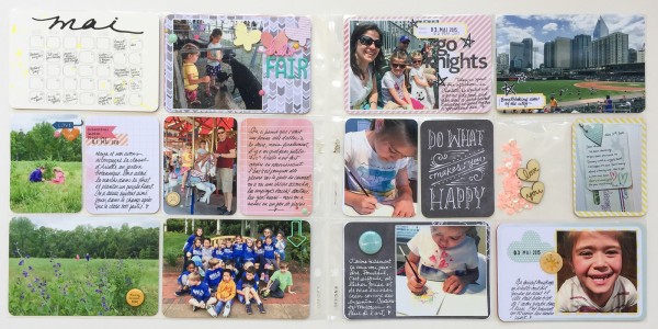 Designing Project Life & Pocket Scrapbook Pages with Emphasis and Flow | Marie-Pierre Capistran | Get It Scrapped