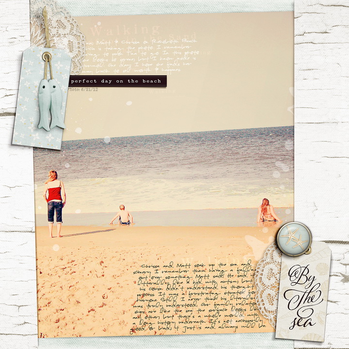 Scrapbook Page Sketch and Layered Template #106 | Carrie Arick | Get It Scrapped
