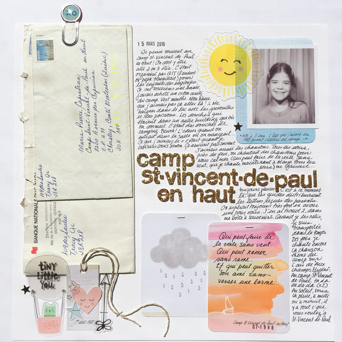 Scrapbook Ideas for "Do-It-Yourself" Products | Marie-Pierre Capistran | Get It Scrapped