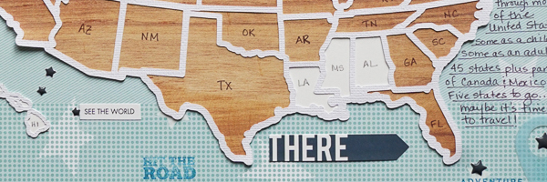 Ideas for Scrapbook Page Storytelling with Maps