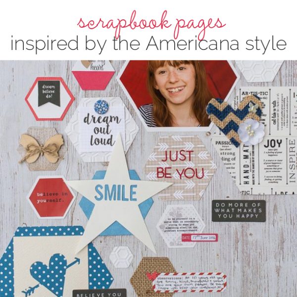 Ideas for Scrapbook Page Storytelling with an Americana Style | Get It Scrapped