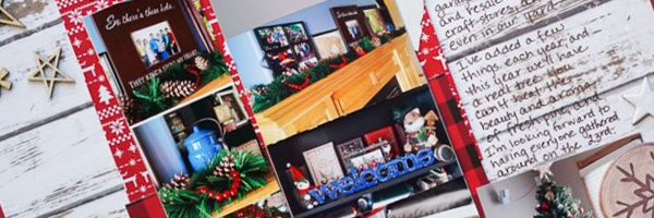 Scrapbook Pages Inspired by the Nordic Christmas Style