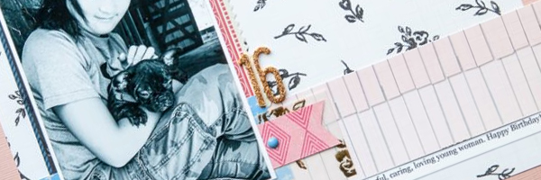 Set These 3 Limits to Make a Clean and Simple Scrapbook Page | Page Guide No. 3