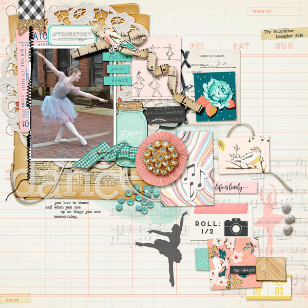 Scrapbook Pages Inspired by the Flea Market Style | Kelly Prang | Get It Scrapped