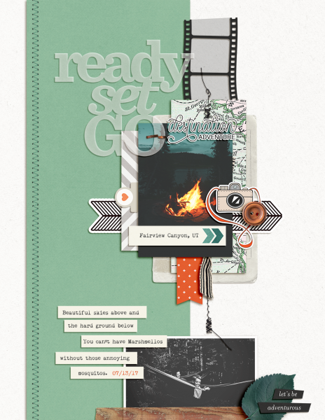 Scrapbook Page Challenge: Make Your Own Kit | Amy Kingsford | Get It Scrapped