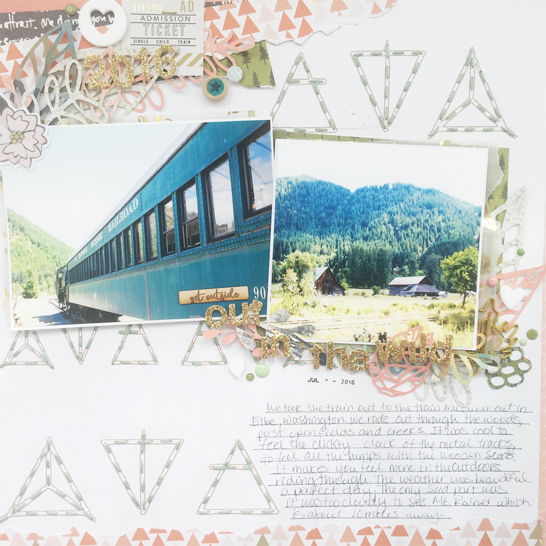 Ideas for Taking Scrapbook Page Inspiration from Brand Style Guides