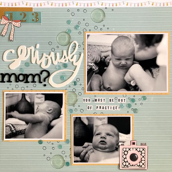4 Ways to Use Contrast in Your Scrapbook Page Titles | Megan Blethen | Get It Scrapped