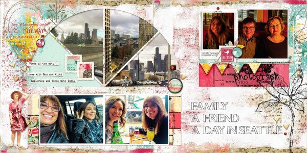 Using the "Canvas Within a Canvas" Approach on the Scrapbook Page | Karen Poirier-Brode | Get It Scrapped