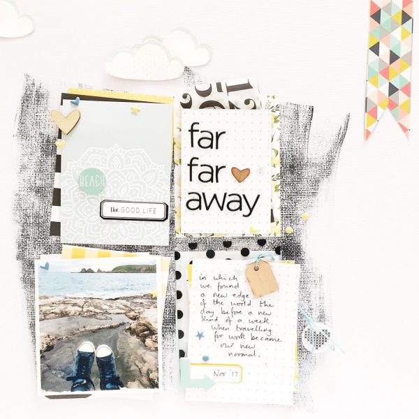 Using the "Canvas Within a Canvas" Approach on the Scrapbook Page | Sian Fair | Get It Scrapped