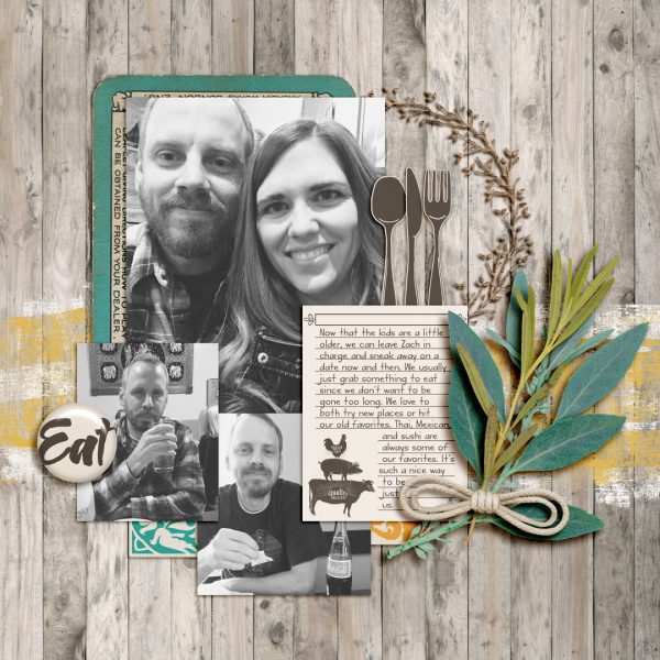Ideas for Scrapbook Page Storytelling with a "Farm Fresh" Style | Lynnette Wilkins | Get It Scrapped