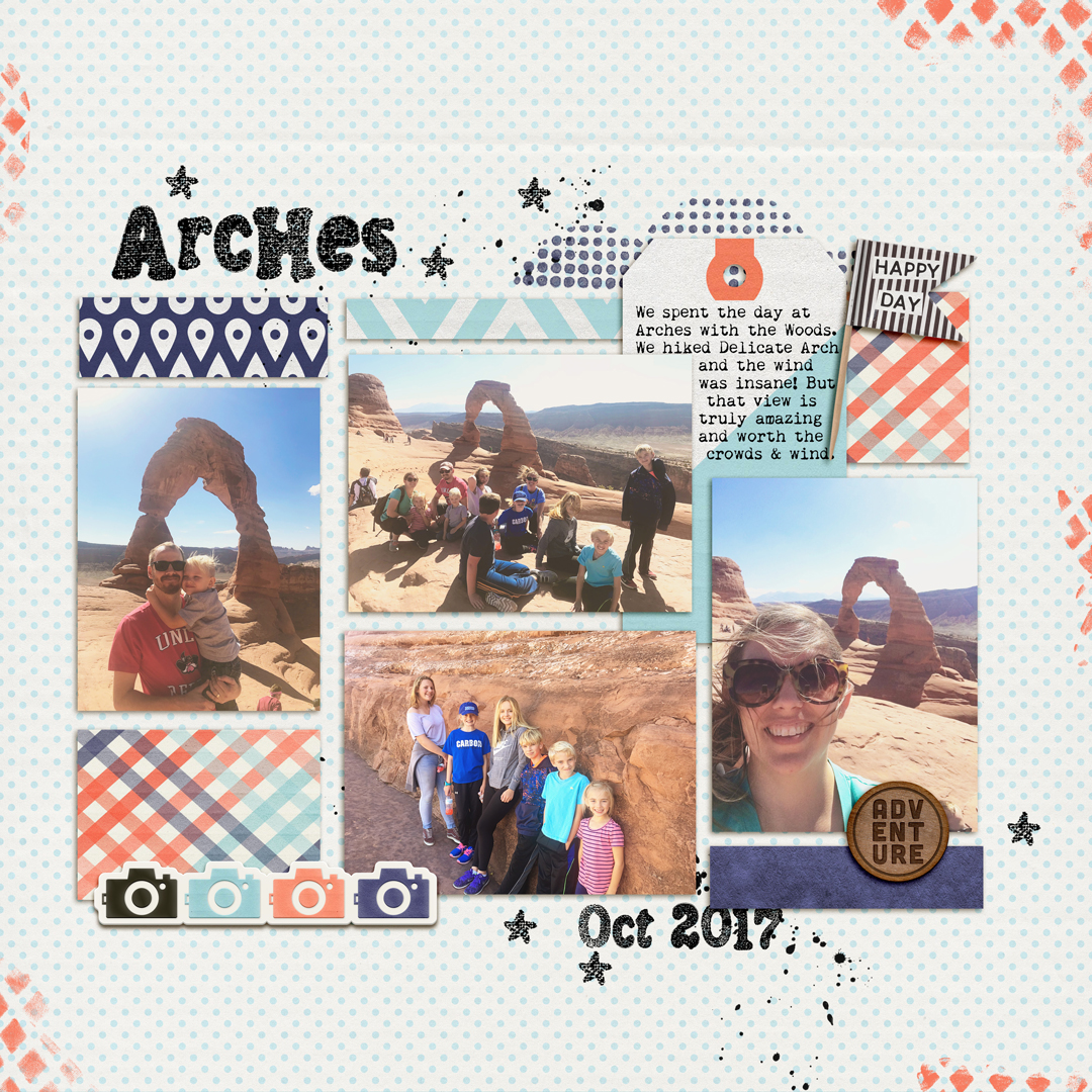 Use the "Piecework" Design for Scrapbooking Multi-Photo Pages | Lynnette Wilkins | Get It Scrapped