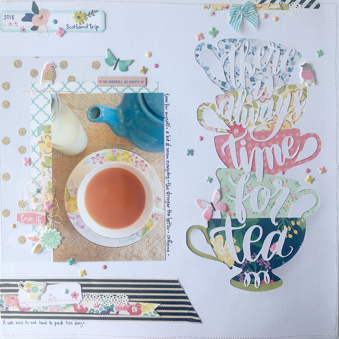 Creative Cutouts for Your Scrapbook Page Canvas