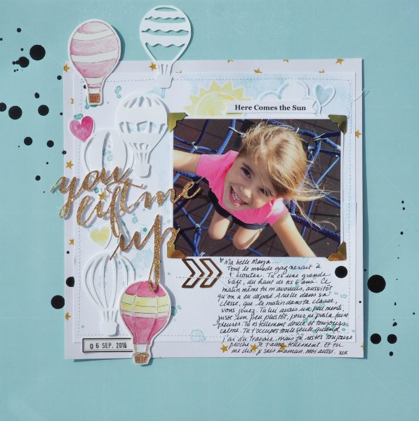 Using Repeating Shapes on the Scrapbook Page to Reinforce Your Story and Design | Marie-Pierre Capistran | Get It Scrapped